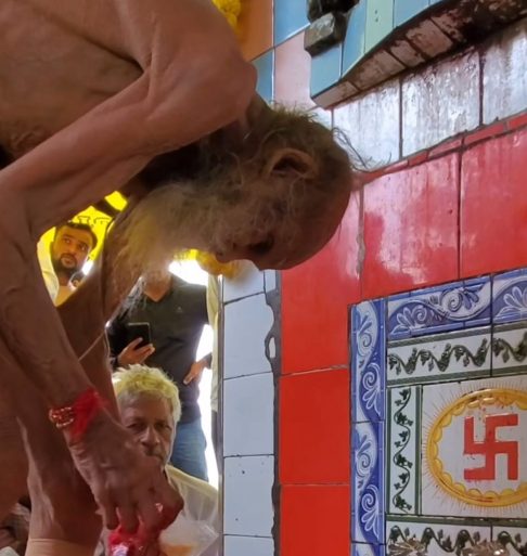 Siyaram Baba morreu no dia 11/12/24, supostamente aos 110 anos. 