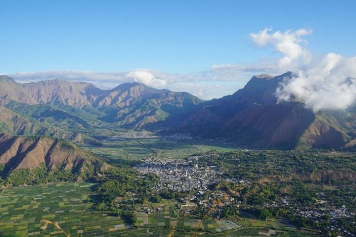 Monte Rinjani, Indonésia