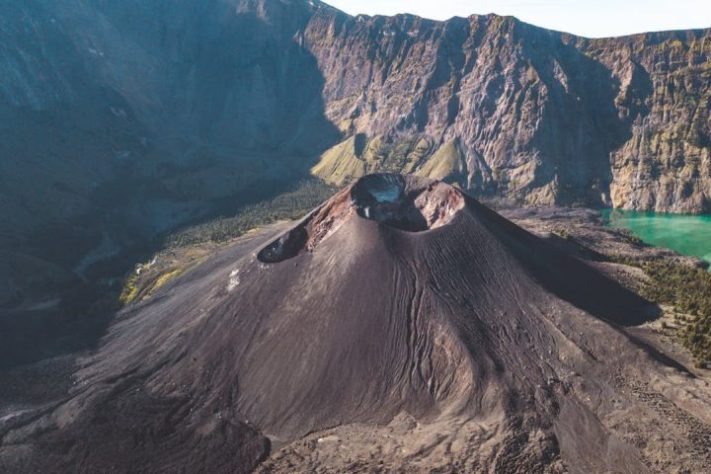 Monte Rinjani, Indonésia