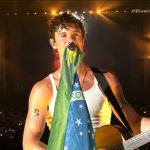 Cantor Shawn Mendes apresentou-se no Lollapalooza Brasil de 2025