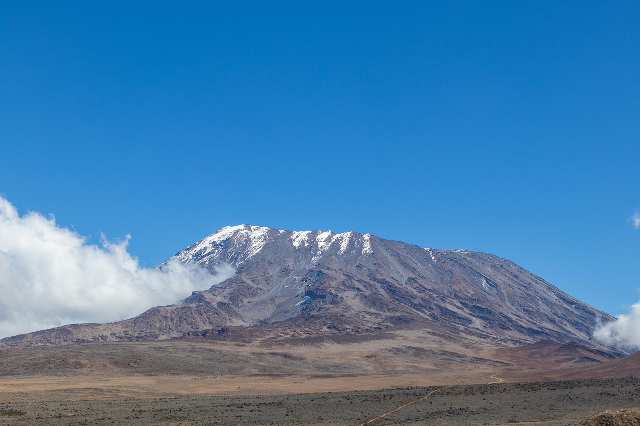 Além disso, o Kilimanjaro é um vulcão extinto formado por três cones principais e apresenta diferentes zonas climáticas ao longo da subida. As geleiras no cume vêm diminuindo nas últimas décadas, mas ainda garantem o contraste marcante entre a neve e as paisagens mais quentes ao redor.