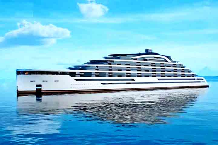 Veja como será o megaiate residencial maior que o Titanic