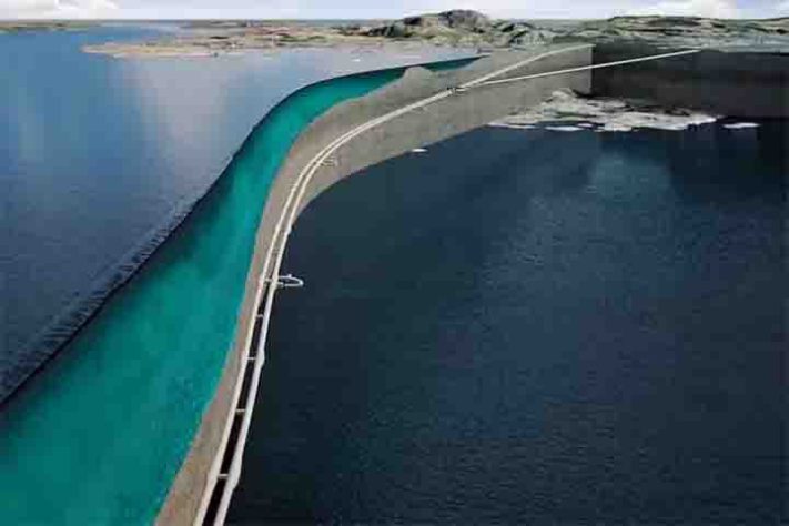 O túnel terá 35 km de extensão e será instalado a 396 m de profundidade - The Rogfast, O novo Túnel subaquático da Noruega será o mairo e mais profundo do mundo - Volvo Group/Divulgação