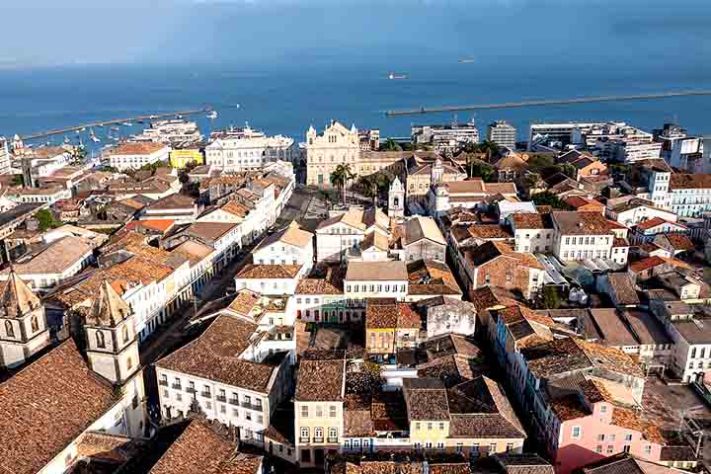 Centro Histórico de Salvador (BA) - Locais brasileiros já reconhecidos como Patrimônio Mundial da Unesco - Paul R. Burley/Wikimédia Commons