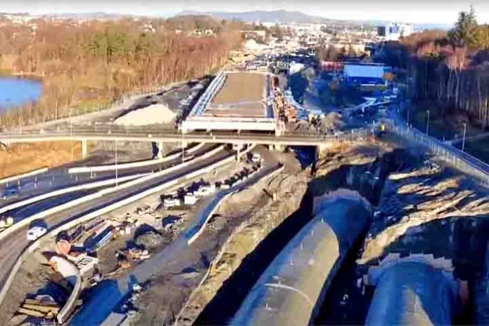 O projeto já está em construção na Noruega - The Rogfast, O novo Túnel subaquático da Noruega será o mairo e mais profundo do mundo - Norwegian Public Roads Administration/Divulgação