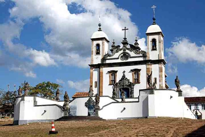 Santuário do Bom Jesus do Congonhas (MG) - Locais brasileiros já reconhecidos como Patrimônio Mundial da Unesco -Halleypo /Wikimédia Commons