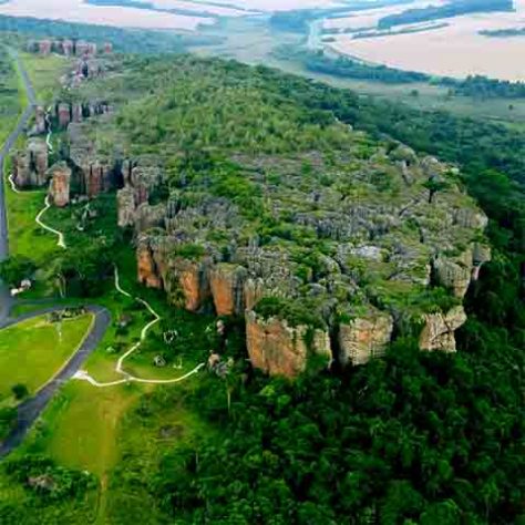Parque Estadual de Vila Velha, no Paraná - Reprodução do Instagram @parquevilavelha