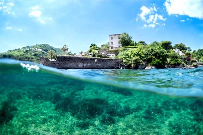 Aenaria, Cidade submersa da Itália