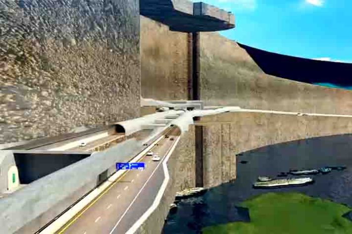 Projeto - The Rogfast, O novo Túnel subaquático da Noruega será o mairo e mais profundo do mundo - Reprodução EuroNews