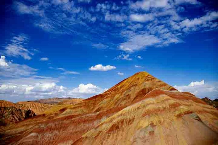 Parque Geológico Nacional Zhangye Danxia, província de Gansu, na China -Imagem de Kang-Rui LENG por Pixabay
