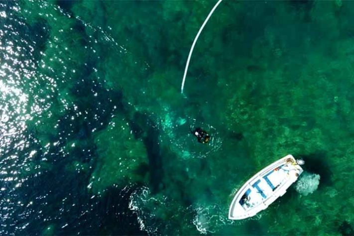 Aenaria, Cidade submersa da Itália
