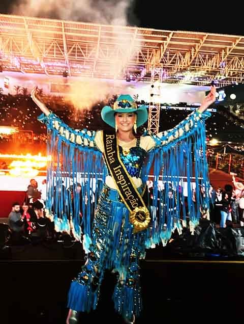 Camila Trevisol - Festa de Peão de Americana, SP - Reprodução do Instagram @trevisol.camila