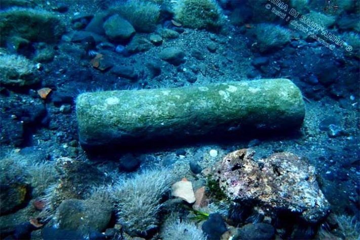 Aenaria, Cidade submersa da Itália