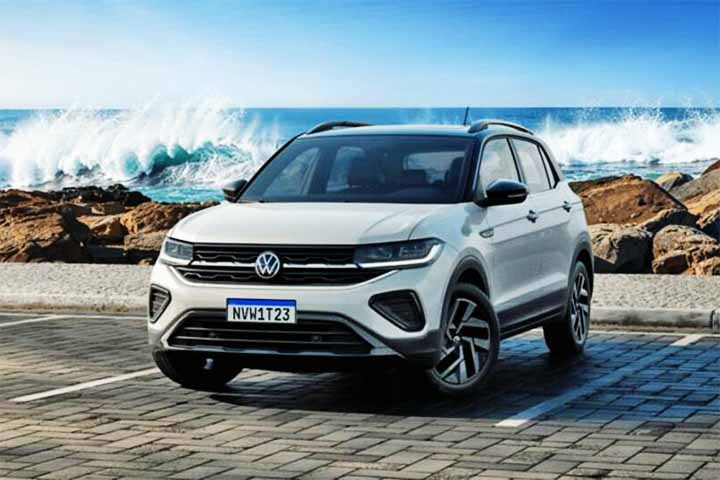 T-Cross 200 TSI, da Volkswagen - Preço atual após o decreto: R$ 144.854 - Desconto: R$ 10.136.
-Divulgação
