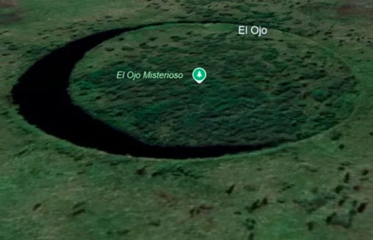'El Ojo' (O Olho) - ilha misteriosa na Argentina