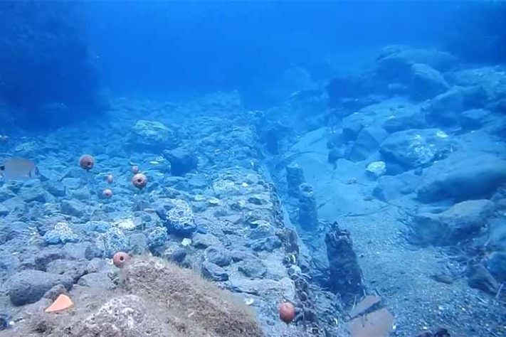 Aenaria, Cidade submersa da Itália