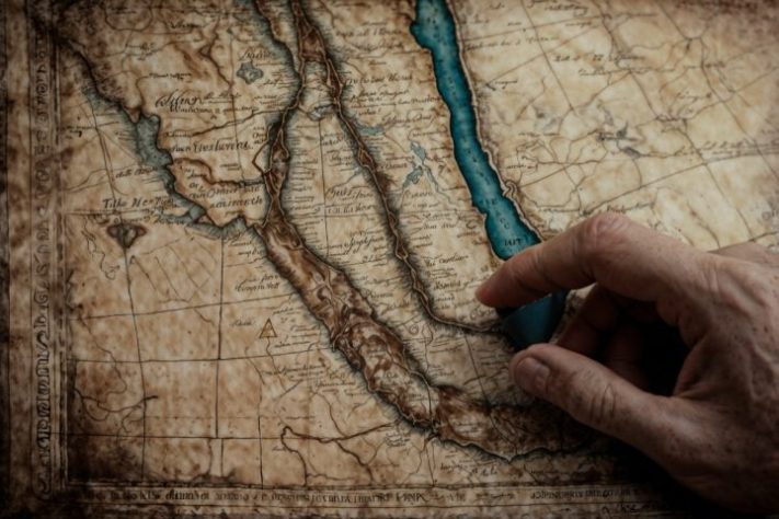 Mapa antigo - foto NEUTRA