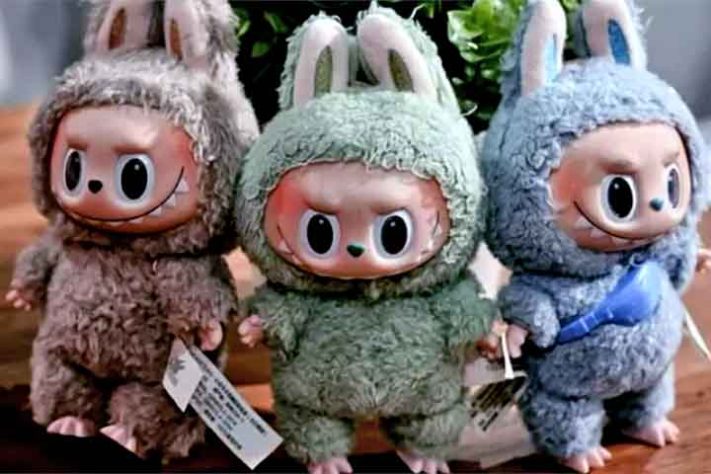 Bonecos de pelúcia Labubu