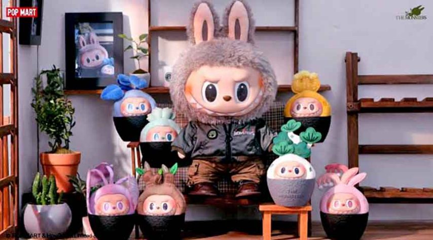 Bonecos de pelúcia Labubu
