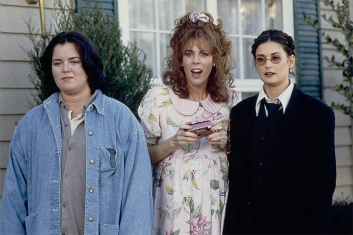 Esteve no filme "Agora e sempre" (1995); O enredo mostra quatro amigas de infância, que se reencontram depois de muito tempo e relembram um verão 20 anos antes.-Divulgação