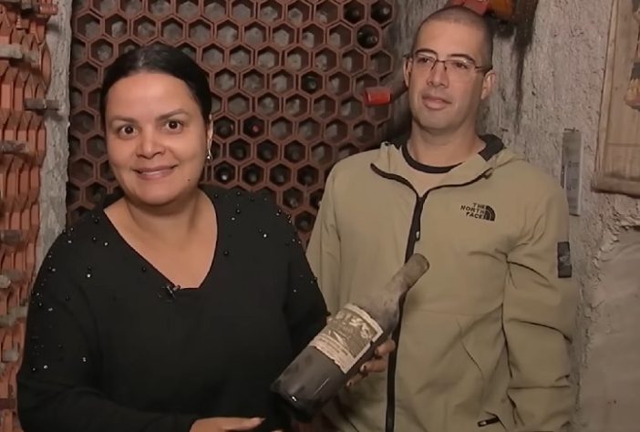 Casal compra casa antiga em SP e descobre uma adega cheia de vinhos dos anos 1970