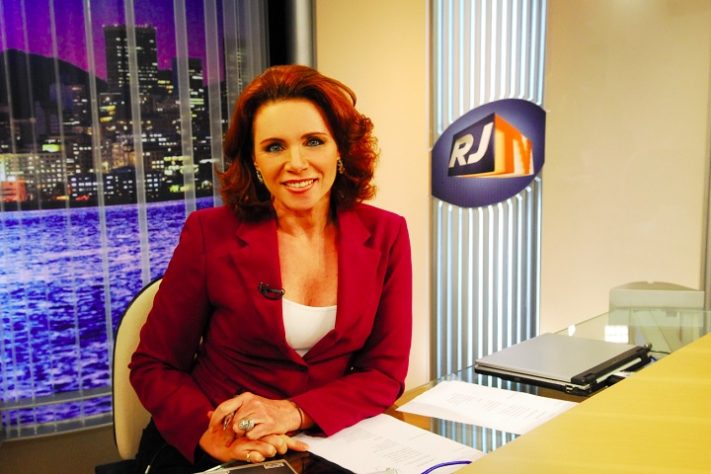 Leilane Neubarth no RJTV - Divulgação/João Miguel Júnior/Globo