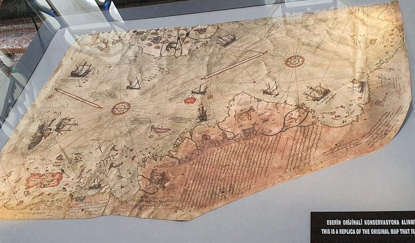 O conteÃºdo incluÃ­a mapas ptolomaicos, portugueses, Ã¡rabes e atÃ© supostas ilustraÃ§Ãµes perdidas de CristÃ³vÃ£o Colombo.