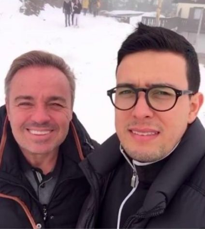 Gugu Liberato e Thiago Salvático 