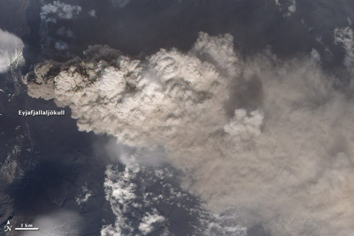 Erupção do vulcão Eyjafjallajökull, na Islândia (2010)