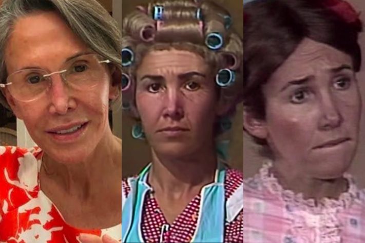 Montagem - Florinda Meza, Chaves