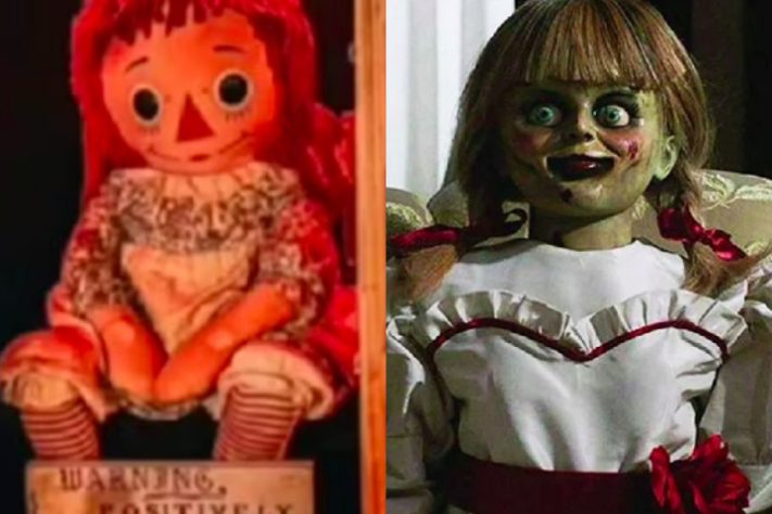 Montagem - boneca Annabelle