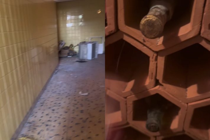 Montagem - Casal compra casa antiga em SP e descobre uma adega cheia de vinhos dos anos 1970