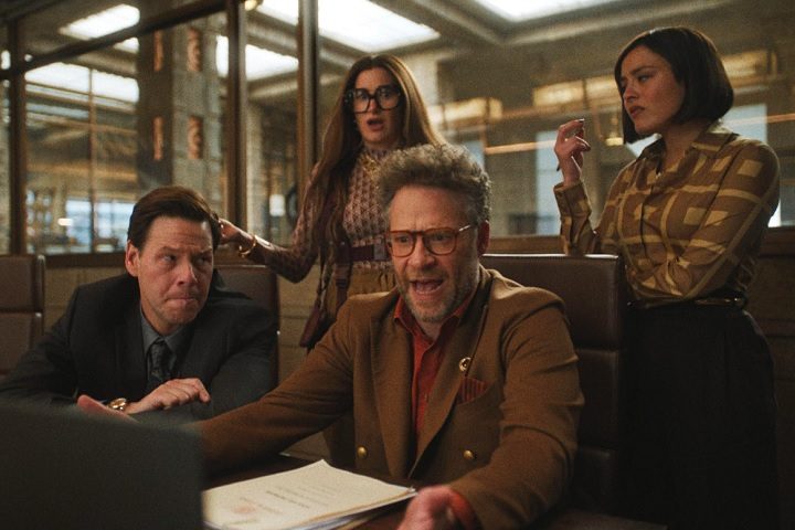 Melhor Série de Comédia: "Abbott Elementary"; "O Urso"; "Hacks"; "Ninguém Quer"; "Only Murders in the Building"; "Falando a Real"; "O Estúdio"; e "O Que Fazemos nas Sombras".