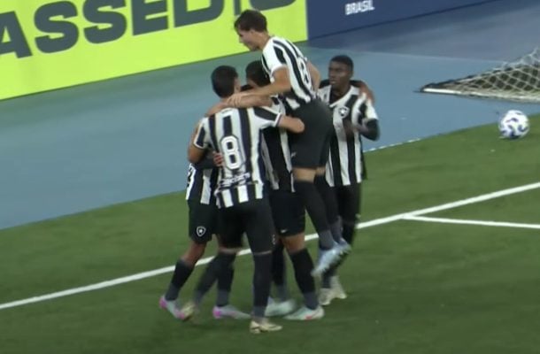 Botafogo goleia o Grêmio e se recupera no Brasileirão Sub-20