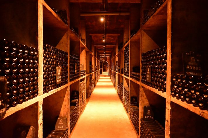 Garrafas de vinho