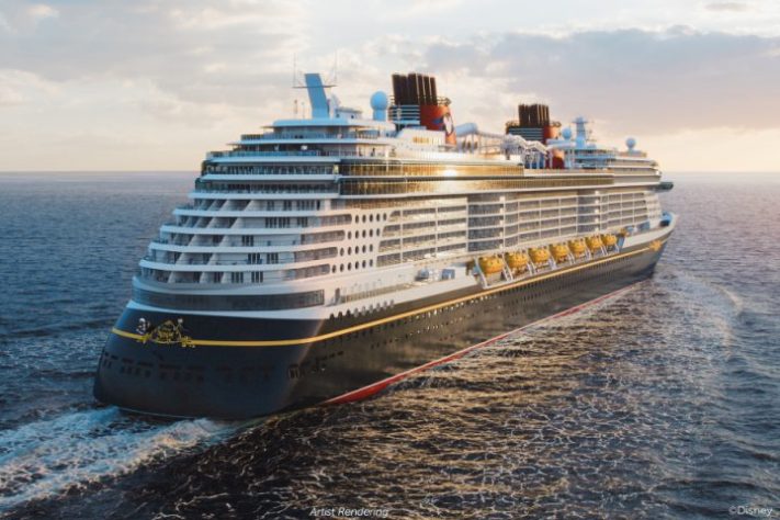 Navio cruzeiro Disney Treasure