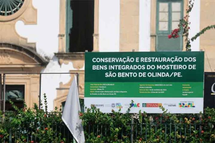 Achados arqueológicos no Mosteiro de São Bento, em Olinda