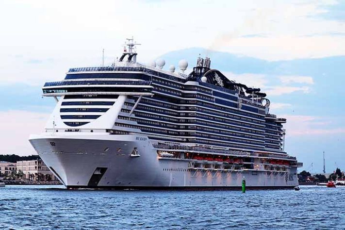 Navios de cruzeiro na Cop30
