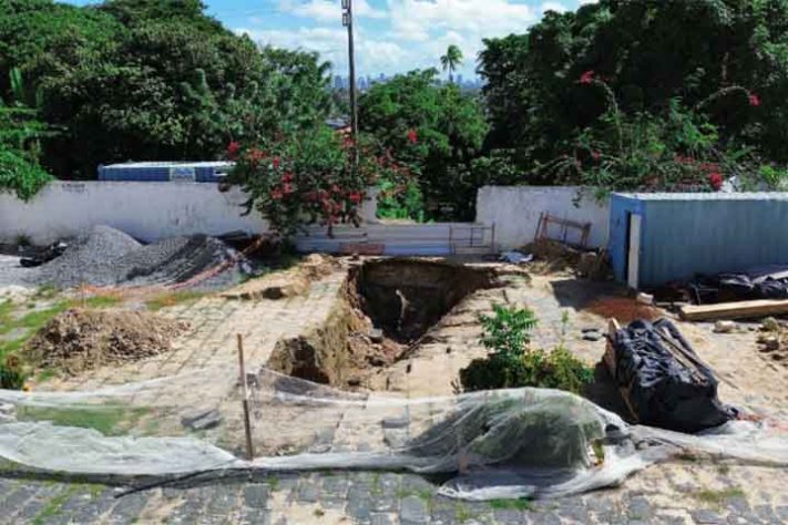 Achados arqueológicos no Mosteiro de São Bento, em Olinda