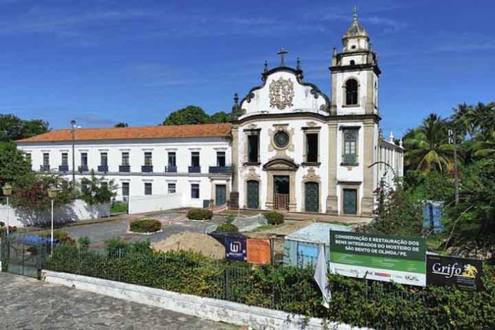 Achados arqueológicos no Mosteiro de São Bento, em Olinda