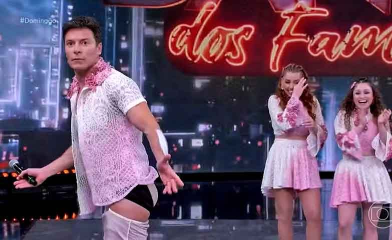 Rodrigo Faro - Caxumba, Parotidite epidémica - Reprodução de vídeo TV Globo