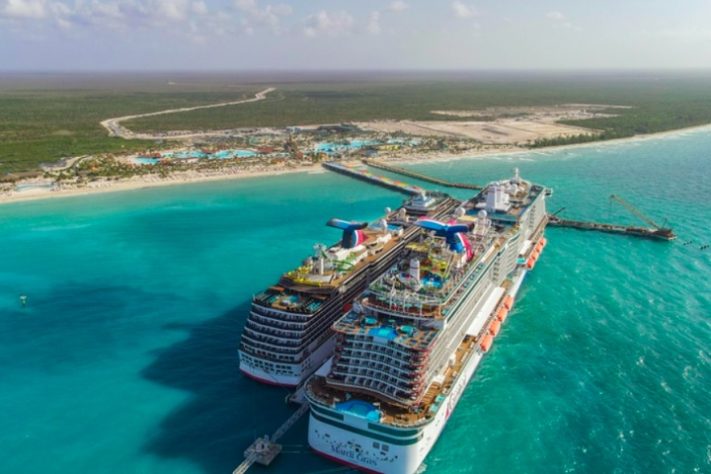 Celebration Key, resort de luxo da Carnival Cruise Line nas Bahamas -Divulgação/Carnival Cruise Line