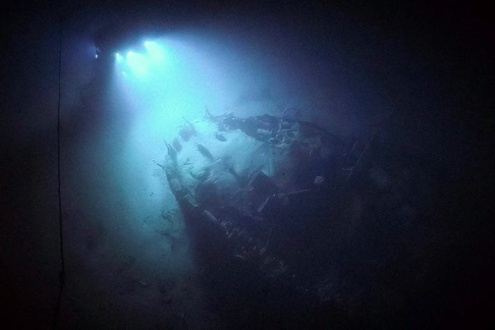 Missão nas Ilhas Salomão revela 13 navios afundados na Segunda Guerra Mundial - Divulgação/Ocean Exploration Trust
