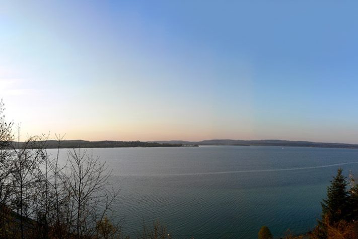 O Lago de Constança, conhecido na Alemanha como Bodensee - Pesquisadores encontram 31 embarcações naufragadas no mesmo lago na Europa - Fabian Grunder/Wikimédia Commons