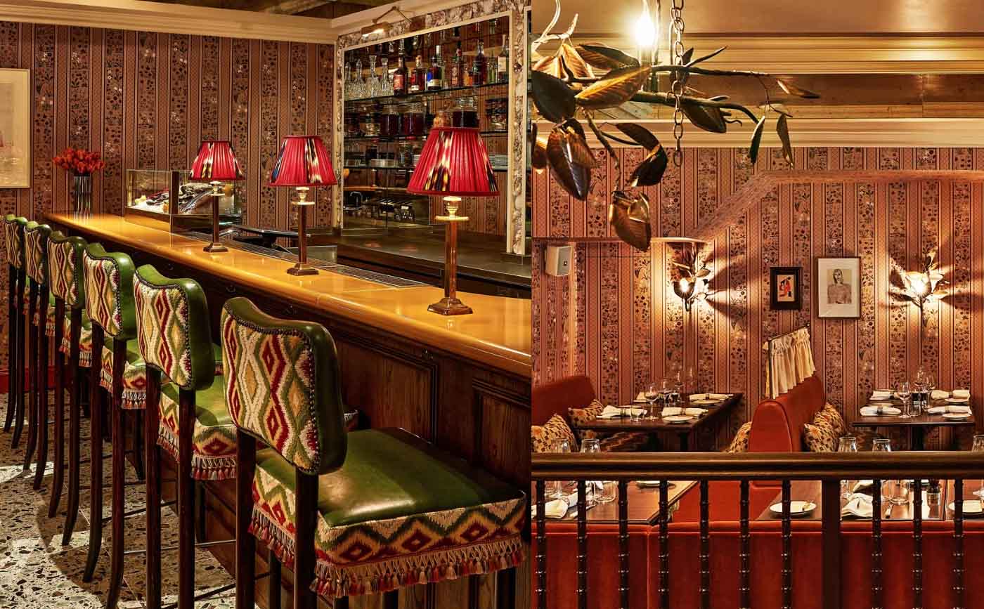 Julie's (Londres, Reino Unido) – Este charmoso restaurante em Notting Hill é conhecido por seu ambiente romântico e culinária britânica clássica, mas com um toque contemporâneo.