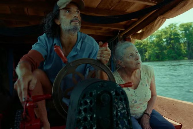 Com barba e cabelão, Rodrigo Santoro entra nos telões em filme premiado; e revela por que prefere morar no Brasil
