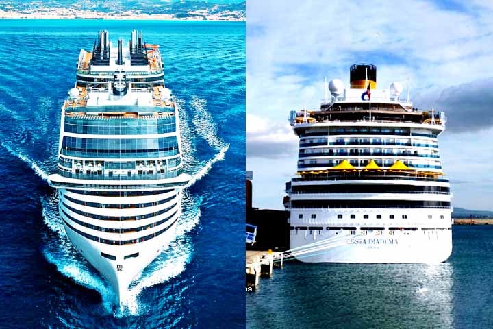 MSC Seaview e Costa Diadema - COP30, Governo Federal contrata dois navios de cruzeiro internacional para hospedar delegações - Divulgação