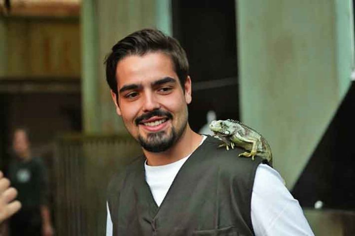Apresentador João Silva, filho do Faustão