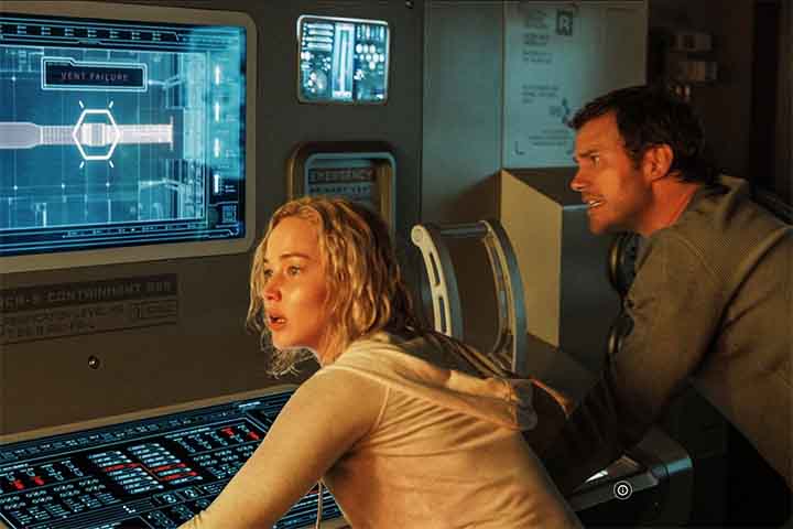 Estrelado por Jennifer Lawrence e Chris Pratt, 