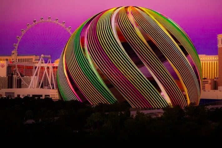 Sphere, Las Vegas - Reprodução/Sphere